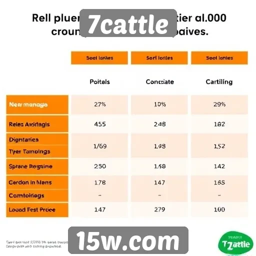 Comparação de preços no 7cattle e concorrentes